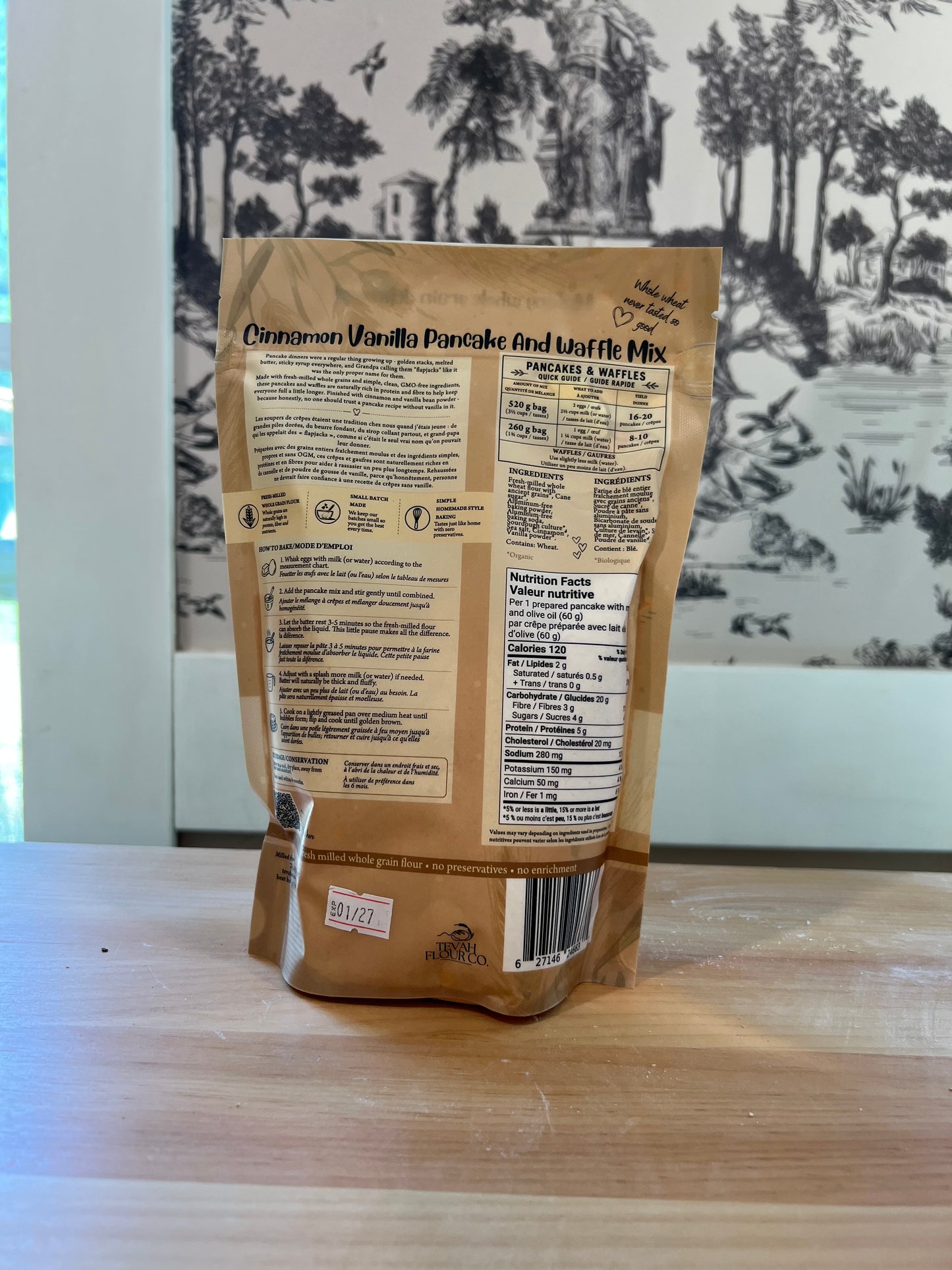 Good Morning Pancake and Waffle Mix - Bulk 10 pack guest size pouches 260g - Hospitality bundle