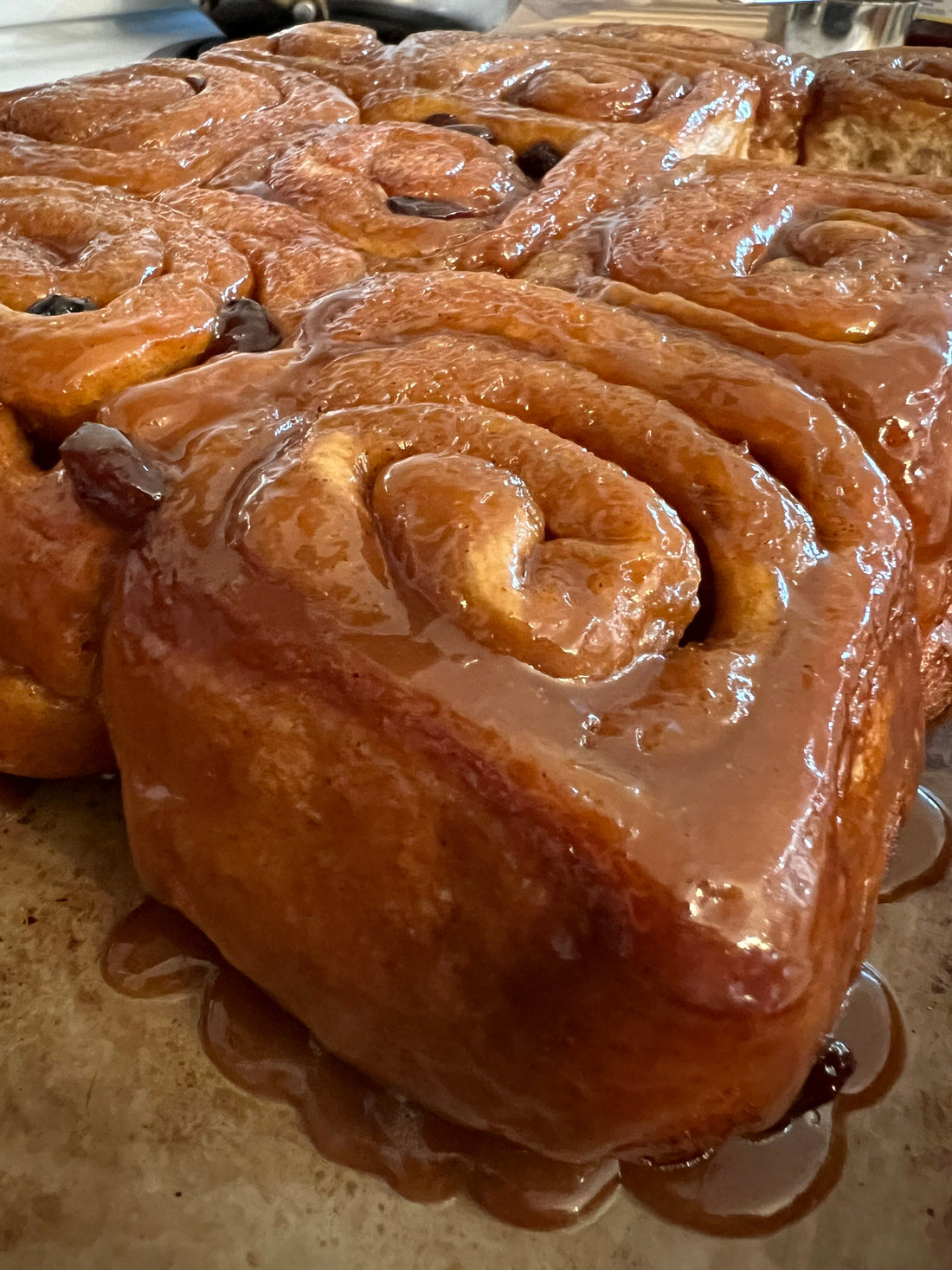 Gooey Caramel Cinnamon Rolls