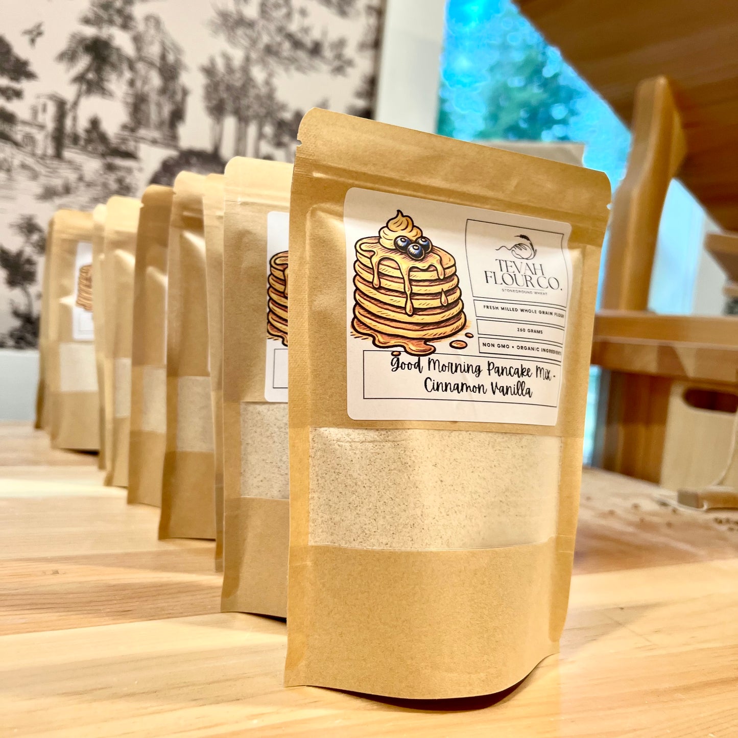 Good Morning Pancake and Waffle Mix - Bulk 10 pack guest size pouches 260g - Hospitality bundle