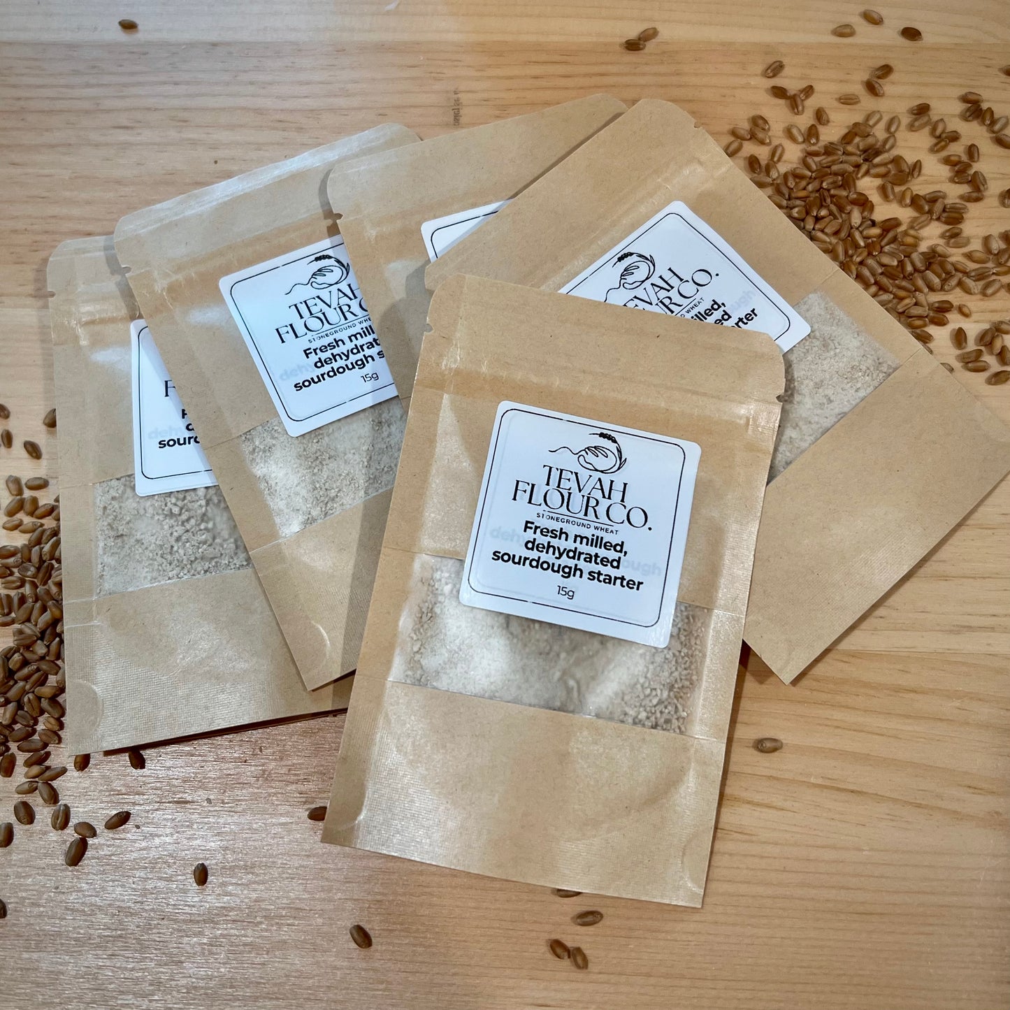 Tevah Flour Co. Freeze Dried Sourdough starter