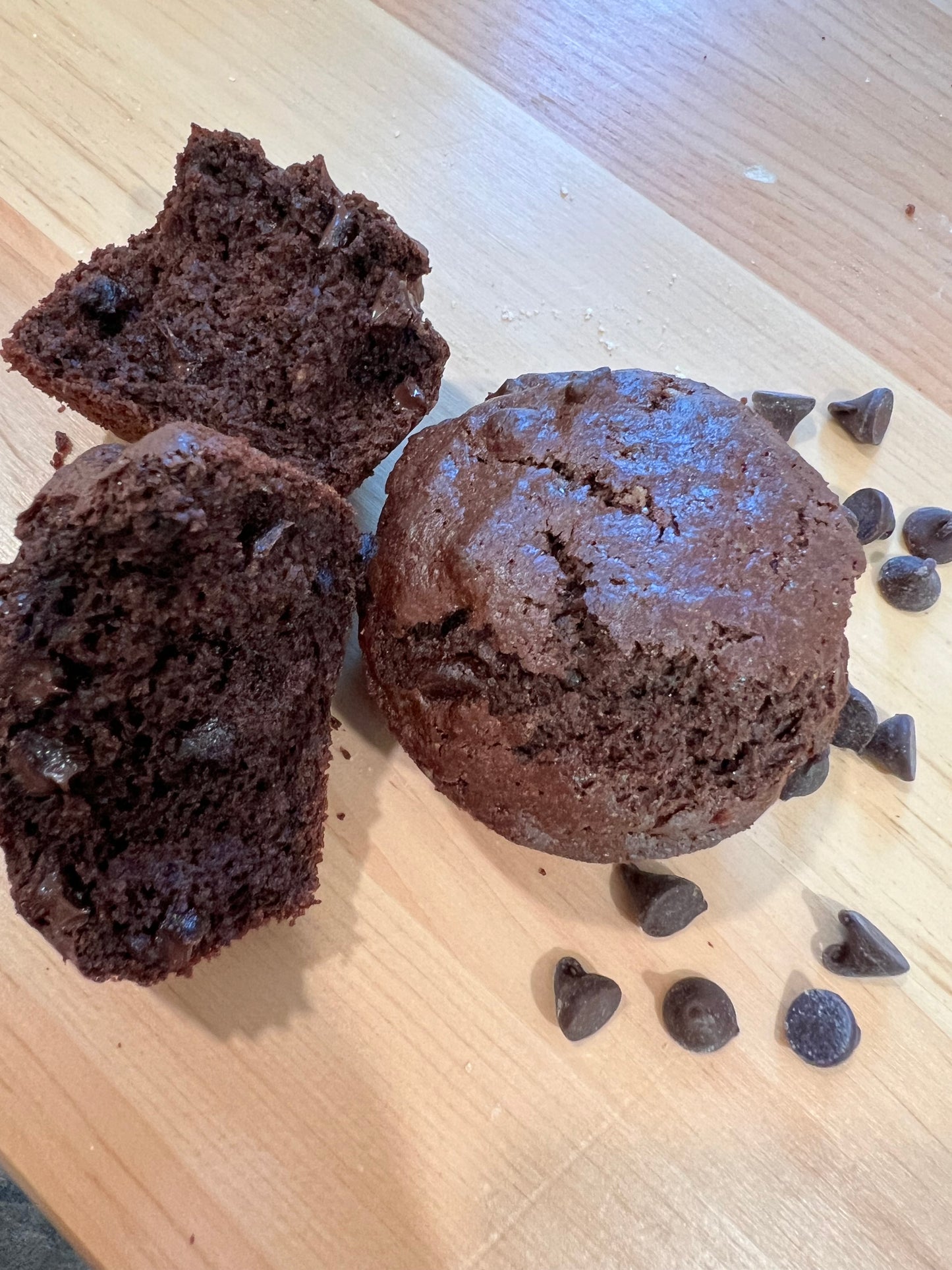 Muffins of Joy - Double dark chocolate - Fresh Milled Muffin Mix