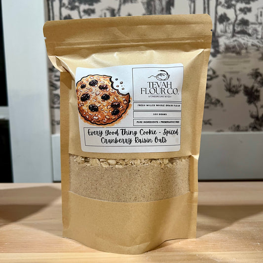 Every Good Thing Cookies - Spiced Cranberry Raisin Oats