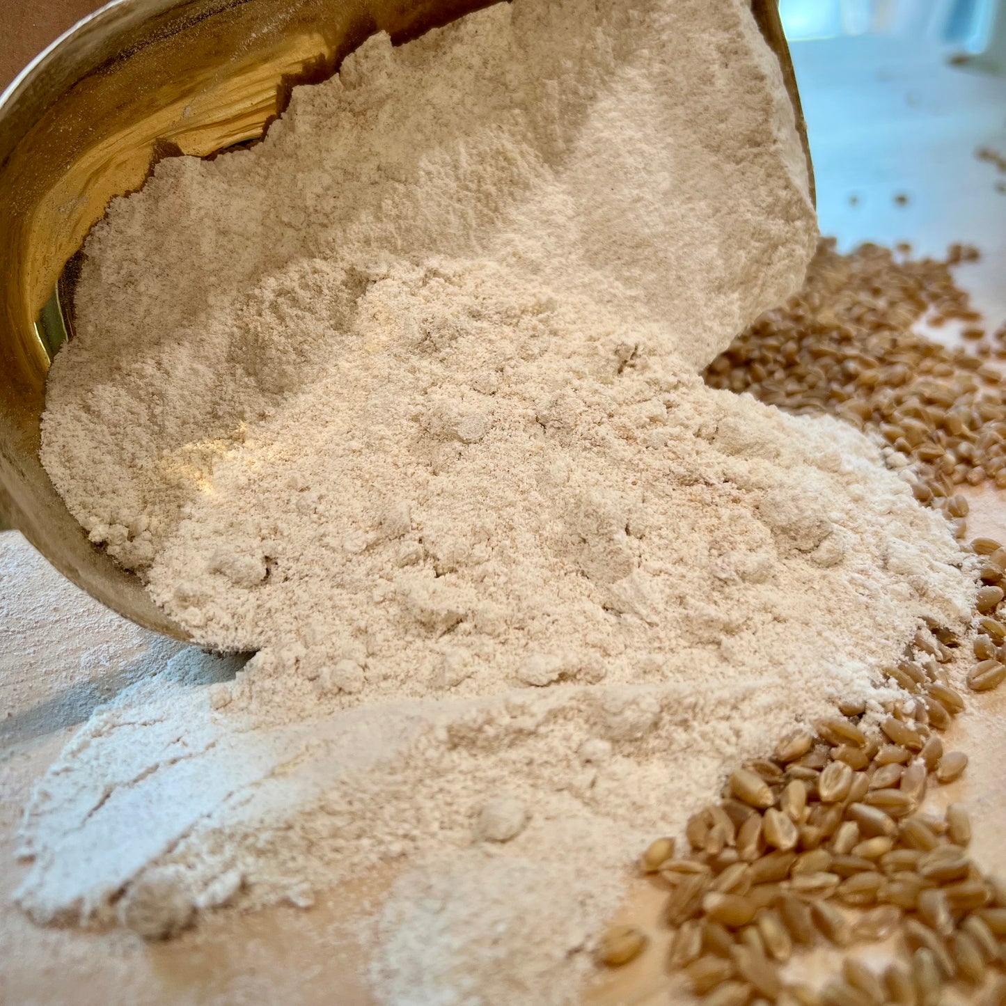 Stoneground baking flour