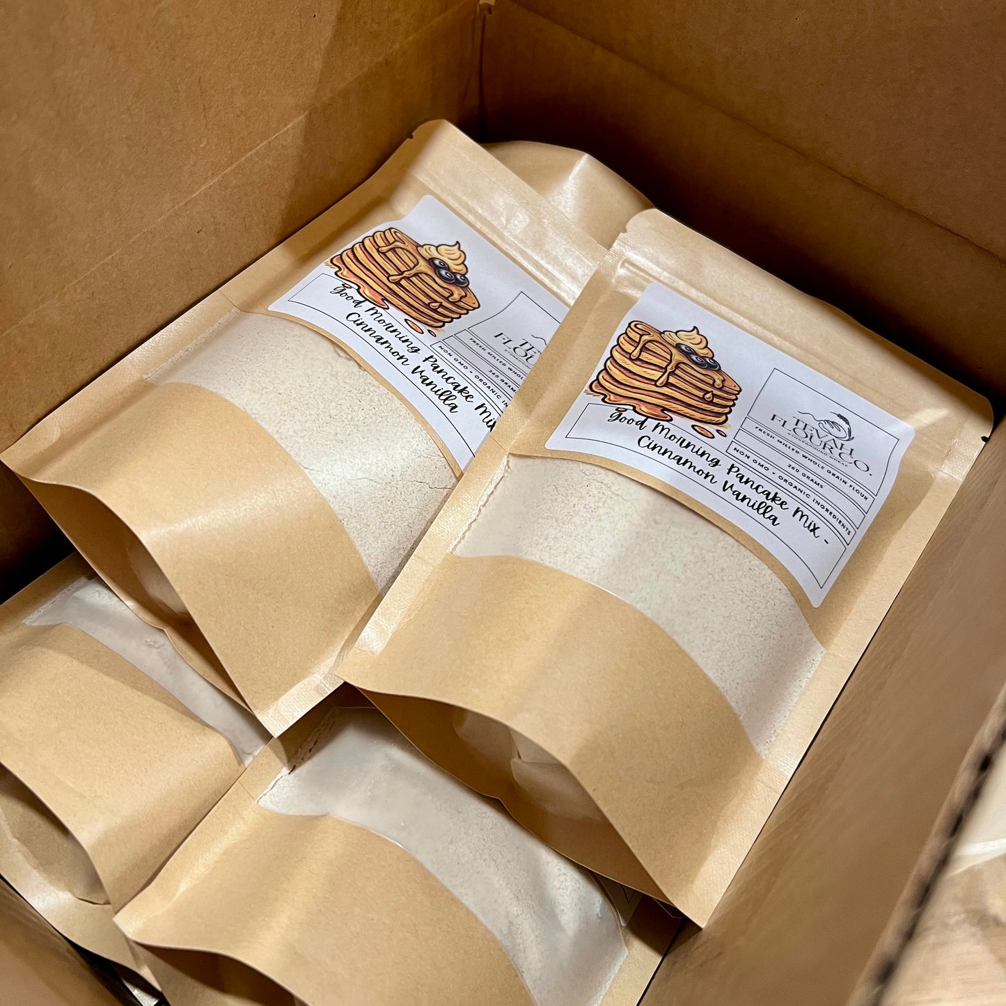 Good Morning Pancake and Waffle Mix - Bulk 10 pack guest size pouches 260g - Hospitality bundle