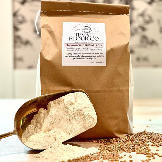 Stoneground baking flour