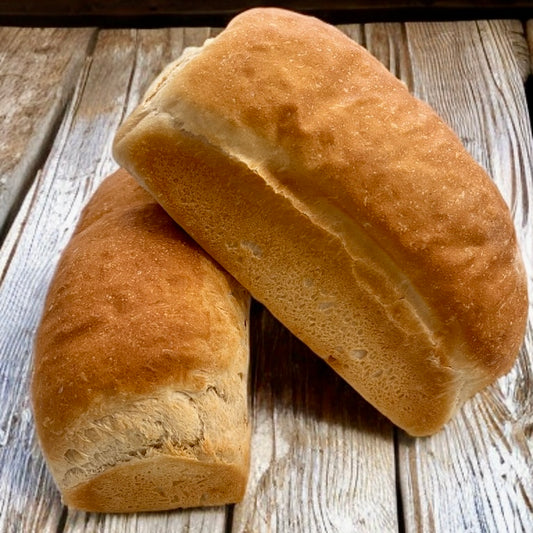 January 14 bake day - Two loaves Artisan White Bread